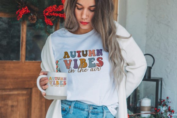 Autumn Vibes in the Air Design Retro Svg Review