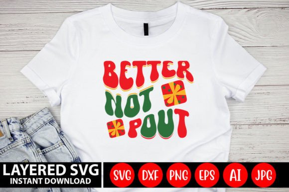 Better Not Pout Retro SVG Design Review