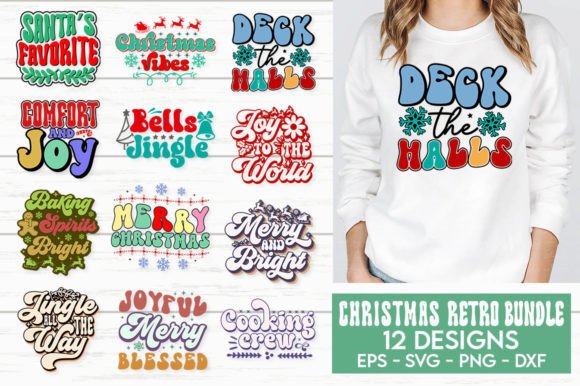 Christmas SVG Retro Bundle Review