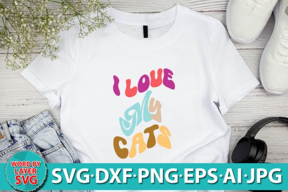 I Love My Cats RETRO SVG Review for Real Embroidery