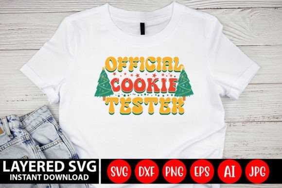Official Cookie Tester Retro SVG Design Review