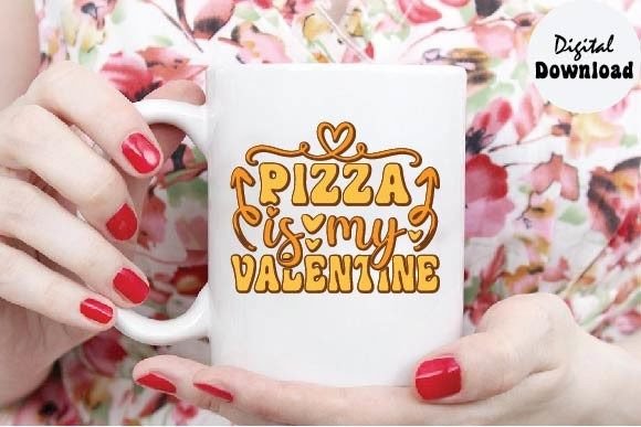 Pizza is My Valentine Svg, Love Svg Review