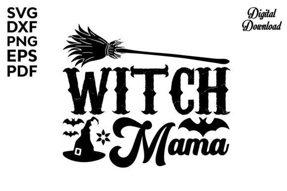 Witch Mama Svg, Halloween Svg: A Designer's Stitch Test
